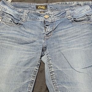 3 for $10. Candies vintage flare jeans.